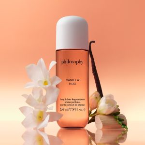 philosophy vanilla hug body & hair fragrance mist